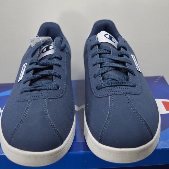 Champion Rally Court Men Blue Running Sneakers 10 - Picture 2 of 8